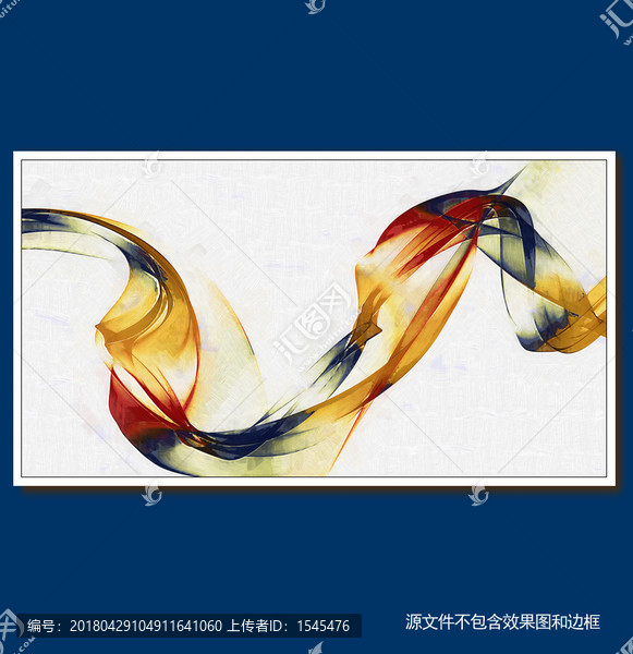 抽象油畫