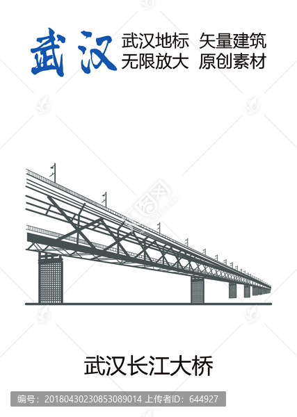 武汉地标,武汉长江大桥