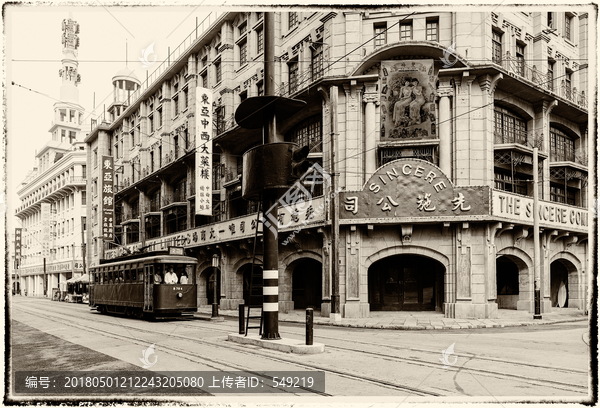 老上海,民国建筑,老上海街景