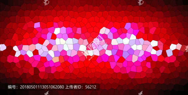 暗紅色2染色玻璃