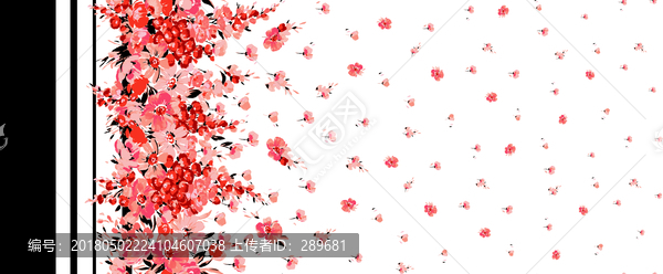 單邊定位花