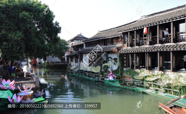 周莊古鎮,水墨周莊,夜色周莊