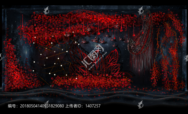 紅黑迎賓區(qū)