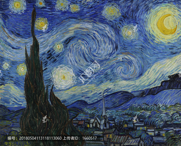 文森特梵高星夜