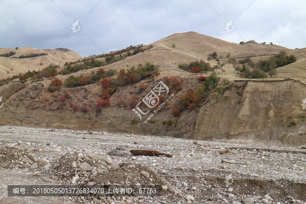 山区,秋色