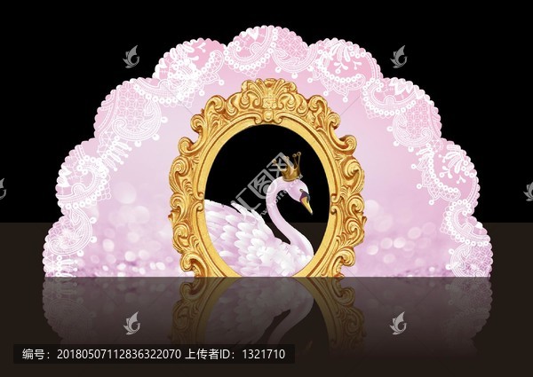 粉金主題婚禮