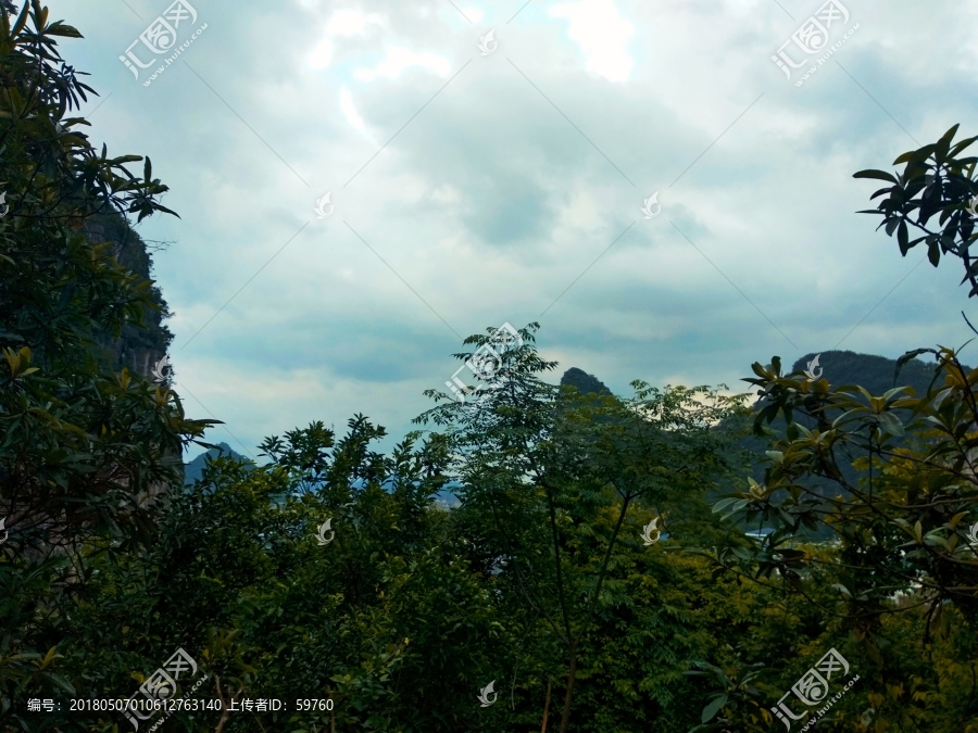 南溪山风景