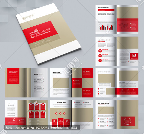 紅色畫冊(cè),金色畫冊(cè),企業(yè)畫冊(cè)