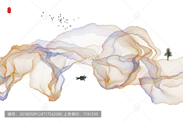 水墨,抽象水墨畫