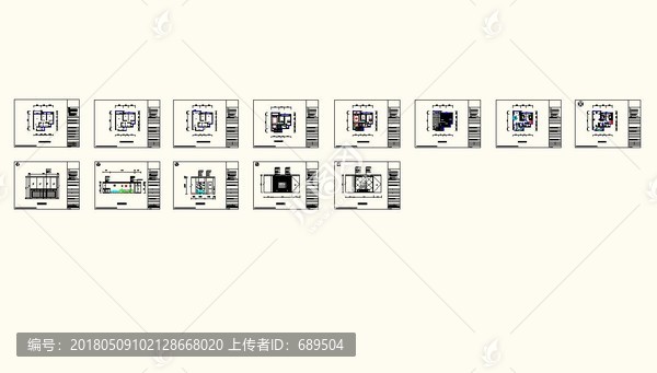 家裝設(shè)計(jì)平面圖及立面圖