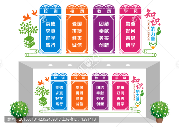 一訓(xùn)三風(fēng)文化墻