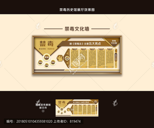 禁毒文化墻