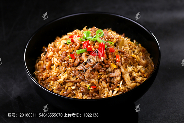 肉丝炒饭