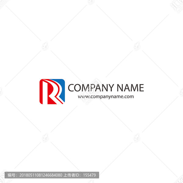 字母R標(biāo)志設(shè)計