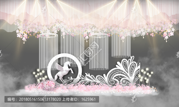 粉色婚禮,時尚婚禮,蕾絲婚禮