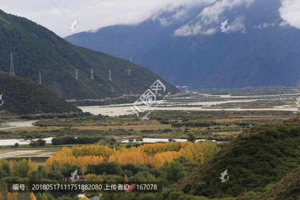 湿地,云山雾海