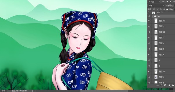 采茶姑娘