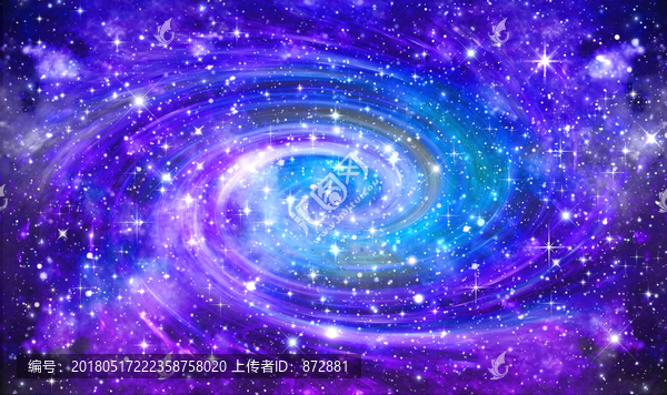 漩渦星空背景