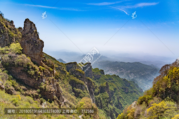 白石山的风景