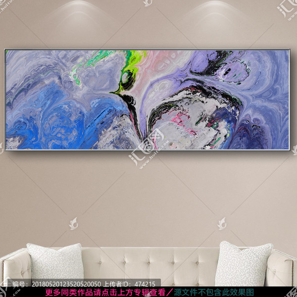 抽象油畫