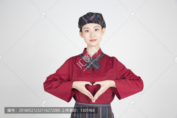 女性服务员