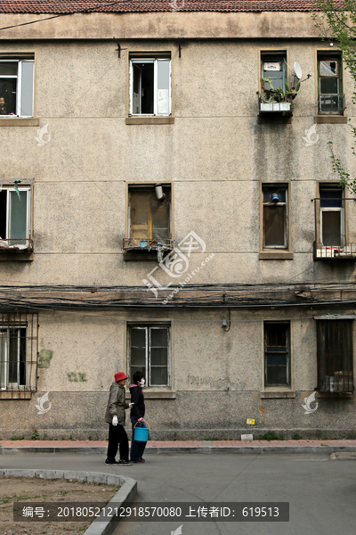 苏联风格,老式住宅楼,沈阳