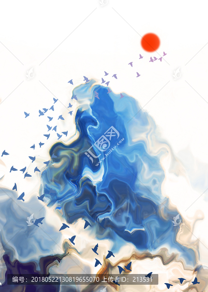 水墨畫,禪意水墨