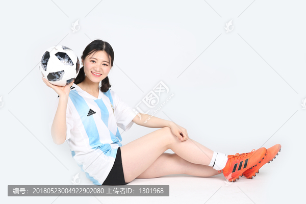 蓝色阿根廷足球衣