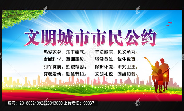 文明城市市民公約