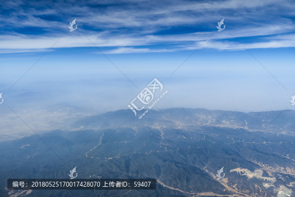 航拍大地,空中风景