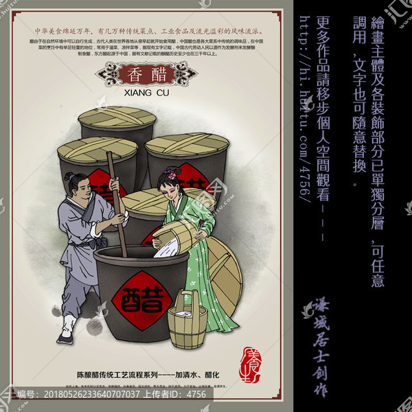 釀醋工藝,白醋,陳醋,古代人物