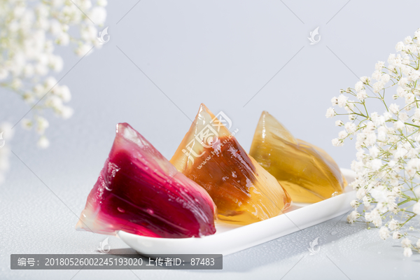 水晶粽,水晶冰粽,果冻冰粽
