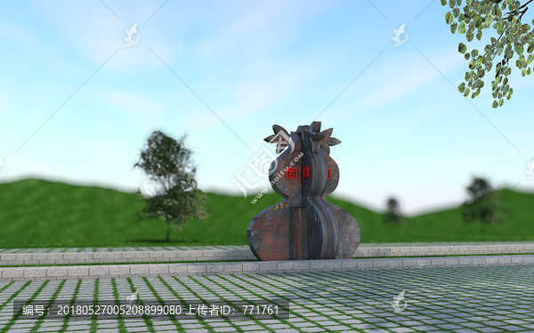 葫蘆雕塑,葫蘆,景觀小品,雕塑
