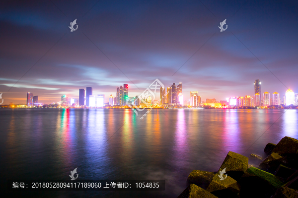 夜景图片,青岛夜景