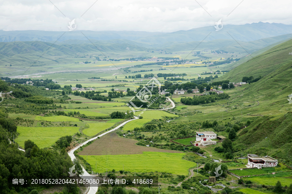 四川公路上的风景