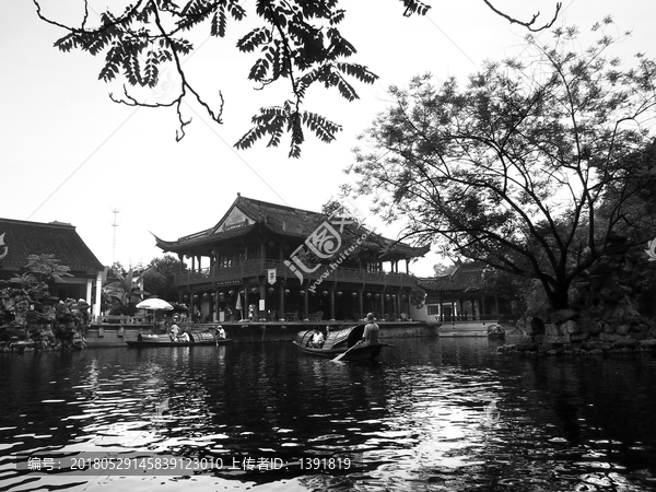 淅江省,绍兴市,东湖风景区