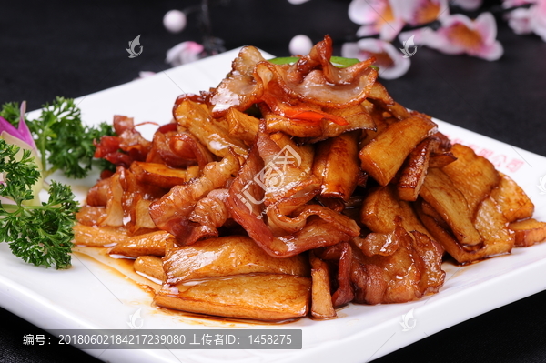 培根爆杏鮑菇