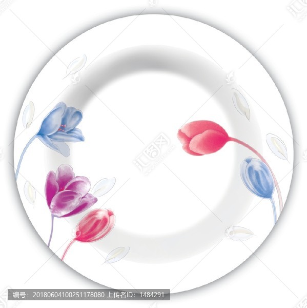 彩繪花