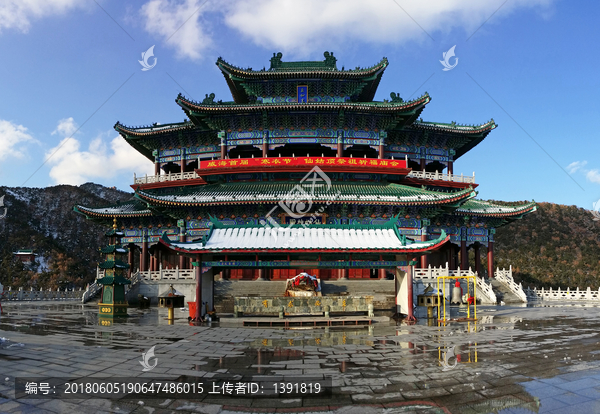 山东,威海,仙姑顶名胜风景区