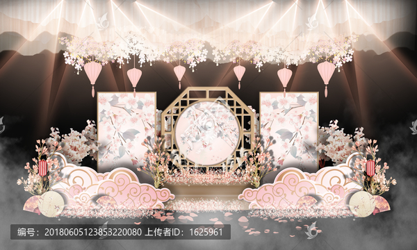 中式婚禮,中國(guó)風(fēng)婚禮,桃花婚禮