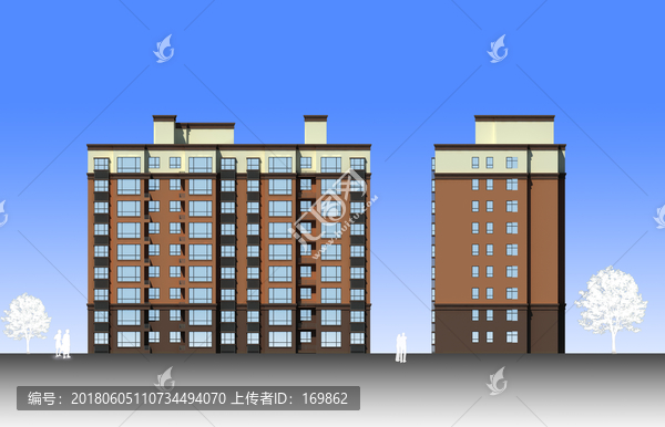 小區(qū)住宅立面