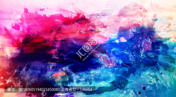 抽象油畫