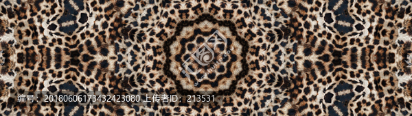 豹紋,數(shù)碼印花