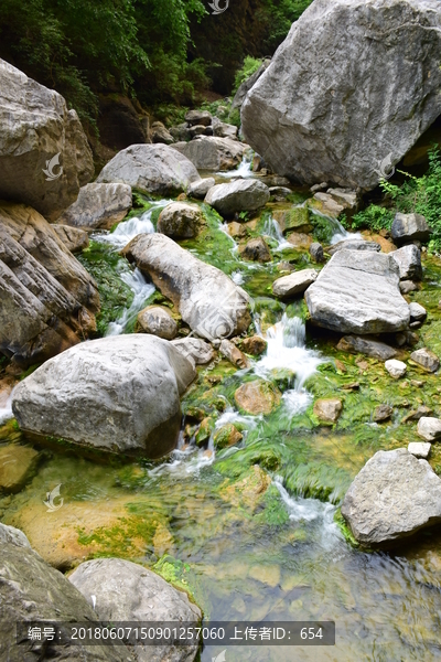 细水长流清泉石上流