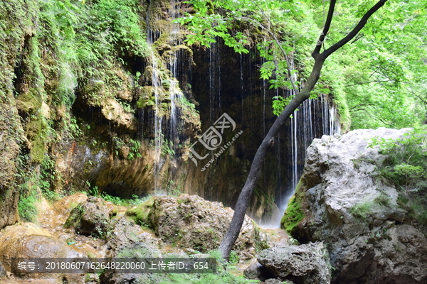 云台山红石峡水帘洞