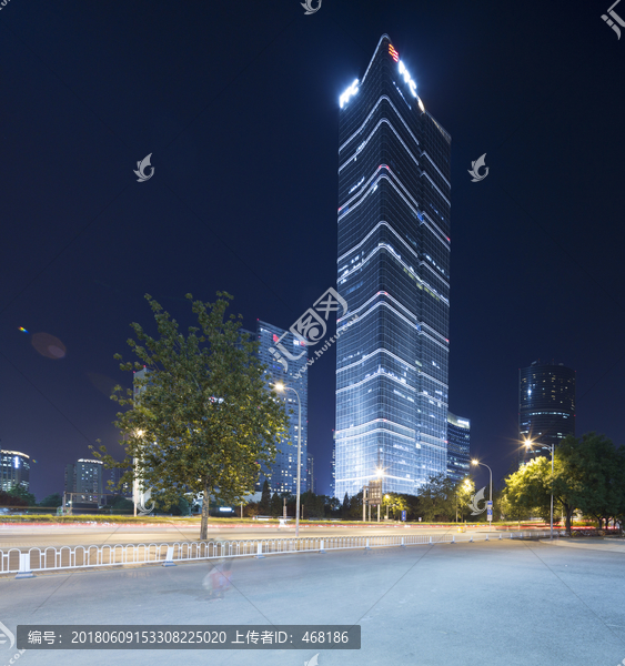北京CBD夜景
