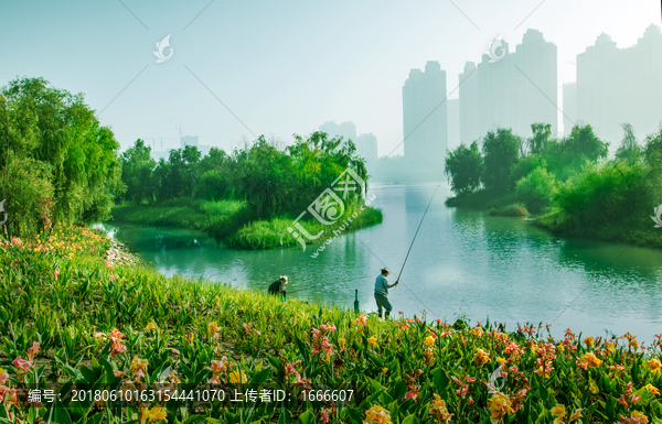 绵阳风光,滨江湿地