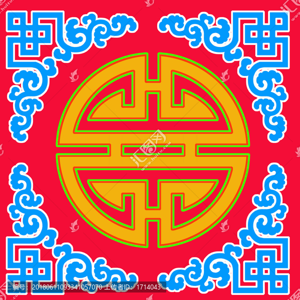 蒙古圖案02