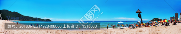 唯美陽江旅游閘坡大海風(fēng)景全景圖