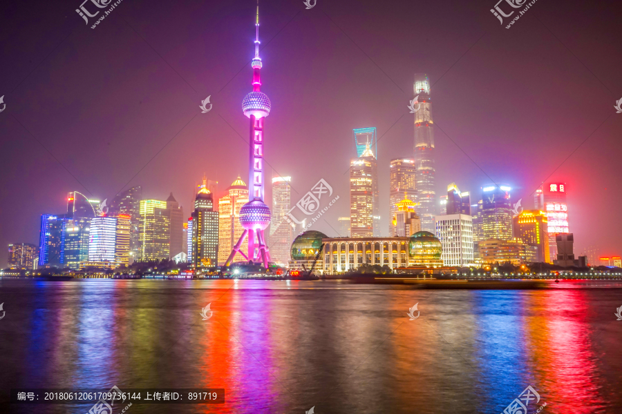 东方明珠夜景